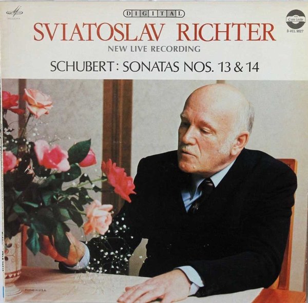 Sviatoslav Richter: Schubert Sonatas Nos. 13 & 14 LP (Käyt)