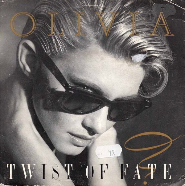 Olivia Newton-John: Twist Of Fate 7" (Käyt)