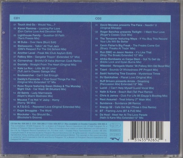 V/A : Kiss Anthems 98 2CD (Käyt)