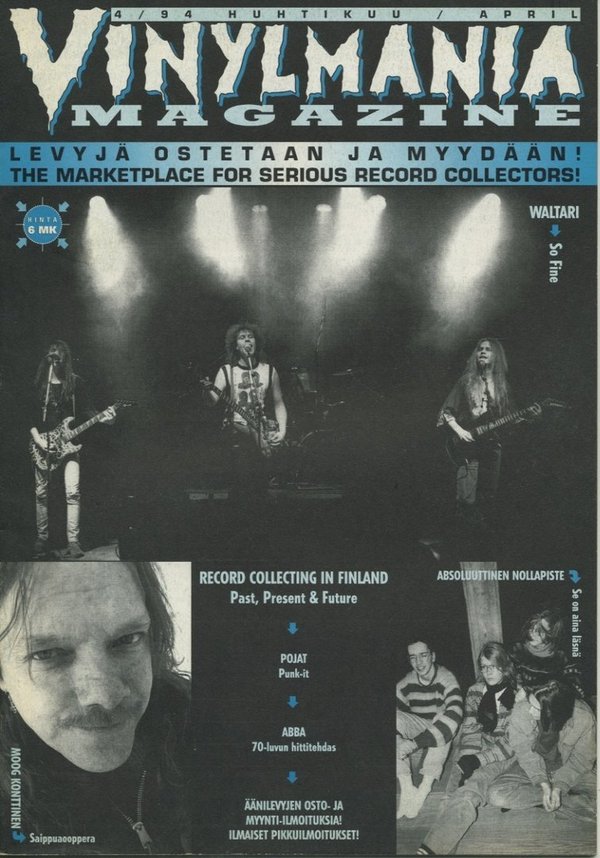 Vinylmania 4/94 (Käytetty lehti, K4)