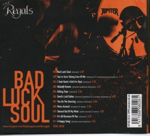 Regals : Bad Luck Soul (Käytetty CD)