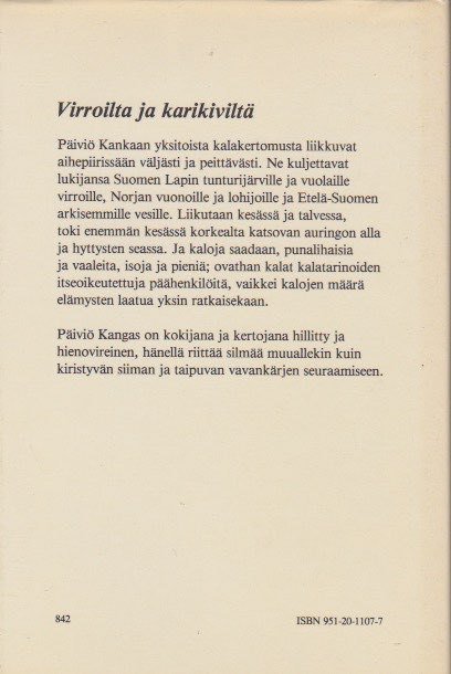 Päiviö Kangas: Virroilta ja karikiviltä K3 (Käyt. kirja)