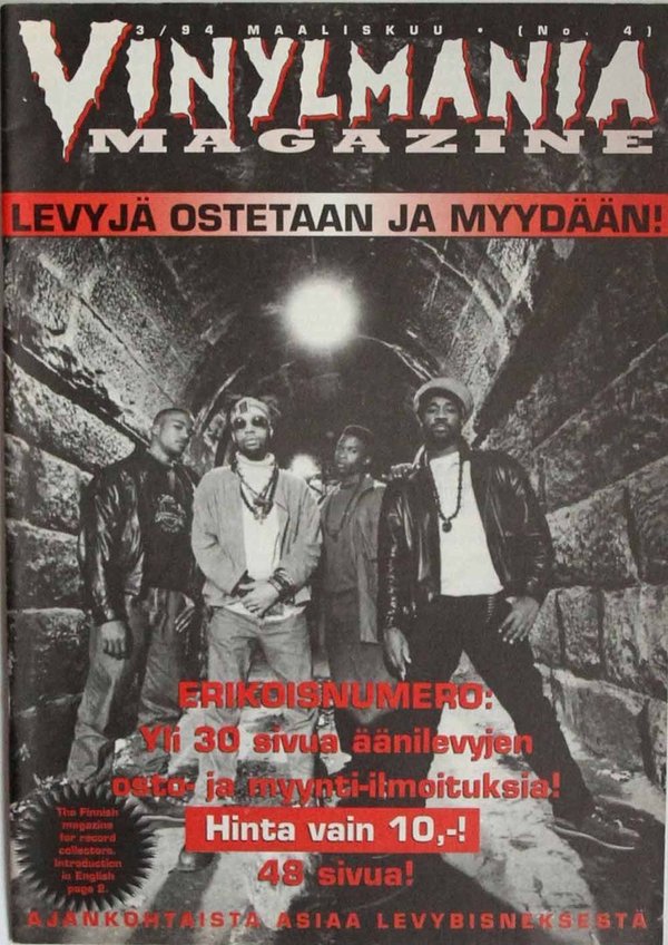 Vinylmania 3/94 (Käytetty lehti, K3)