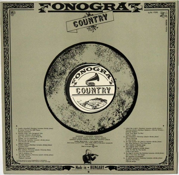Fonográf : Country (Käytetty LP)
