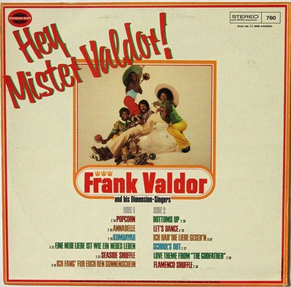Frank Valdor : Hey Mister Valdor! LP (Käyt)