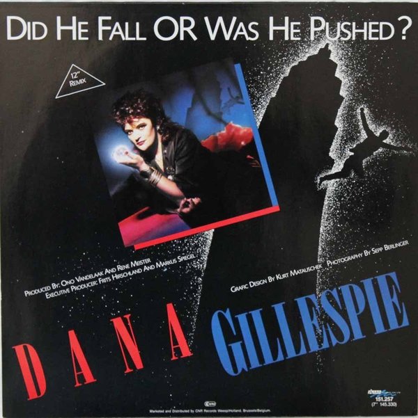 Dana Gillespie : Did He Fall Or Was He Pushed? 12" (Käyt)