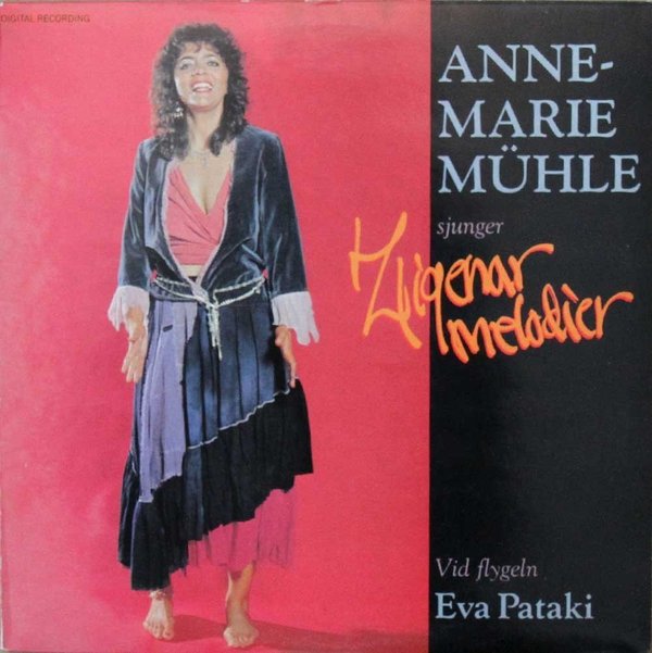Anne-Marie Mühler : Zigenarmelodier LP (Käyt)
