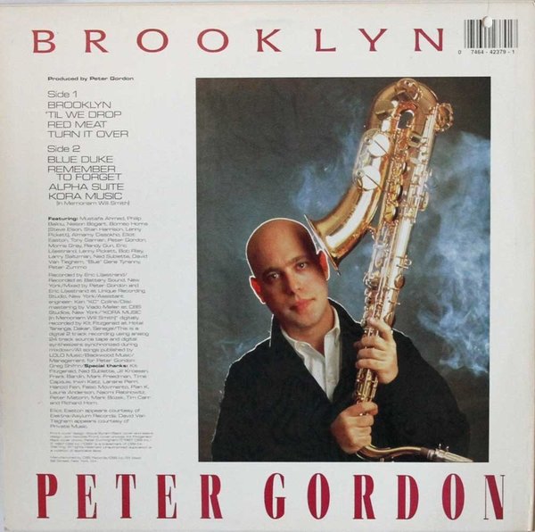 Peter Gordon : Brooklyn LP