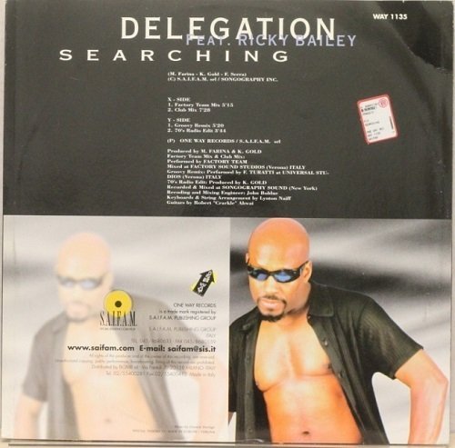 Delegation Feat. Ricky Bailey : Searching