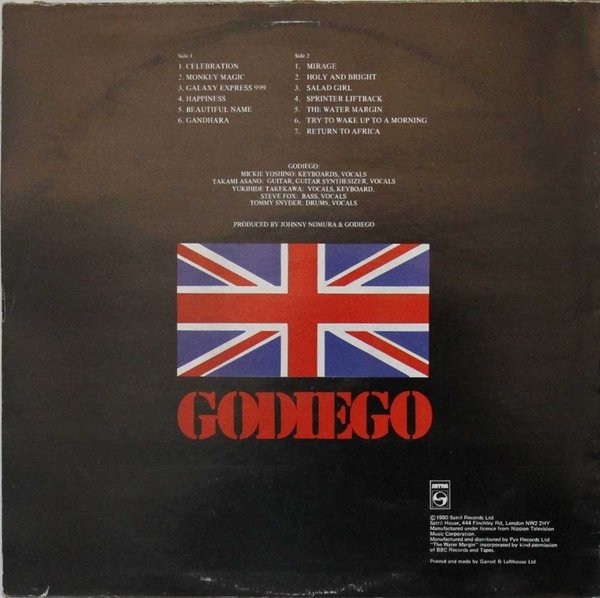 Godiego : London Celebration LP