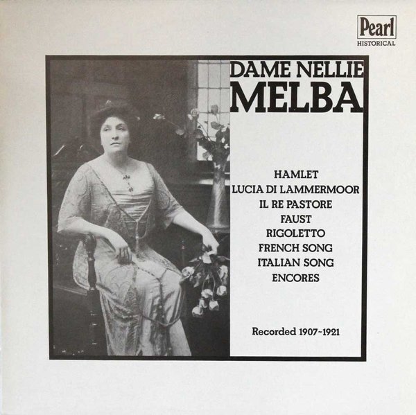 Dame Nellie Melba : Dame Nellie Melba LP (Käyt)