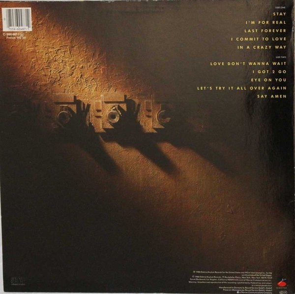 Howard Hewett : I Commit To Love LP (Käyt)