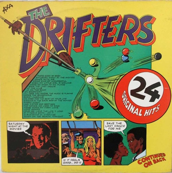 Drifters: 24 Original Hits 2LP (Käyt)