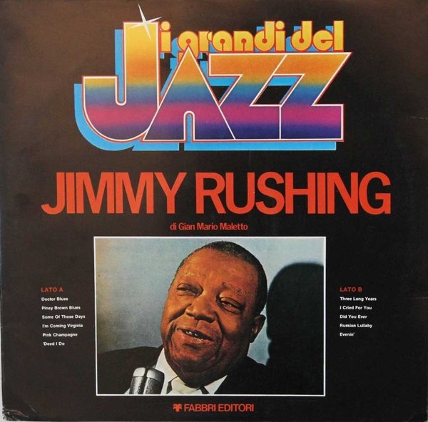 Jimmy Rushing : Jimmy Rushing LP