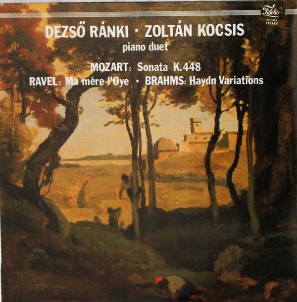 Dezső Ránki, Zoltán Kocsis : Mozart / Ravel / Brahms LP