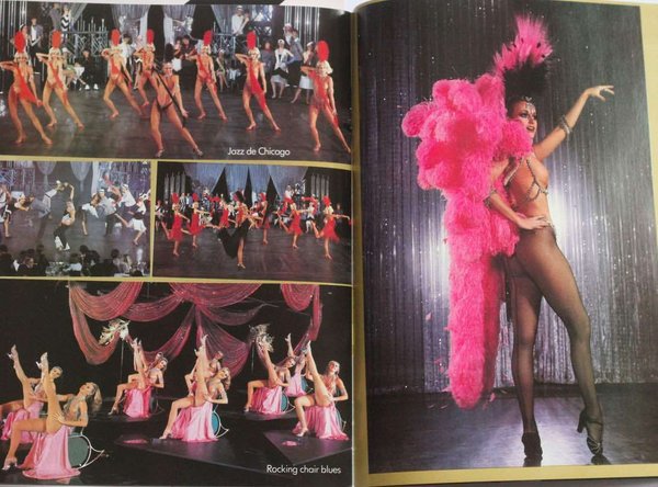 Lido Cabaret Night Club Champs Elysee Paris France 1985 Program