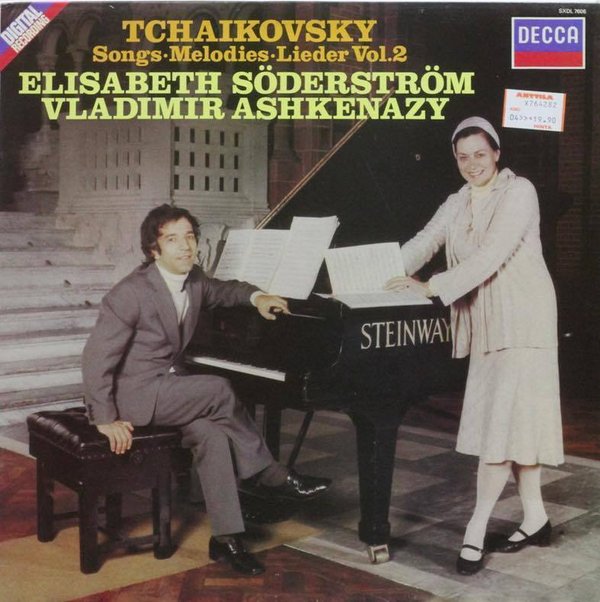 Elisabeth Söderström, Vladimir Ashkenazy : Tchaikovsky / Songs Vol. 2