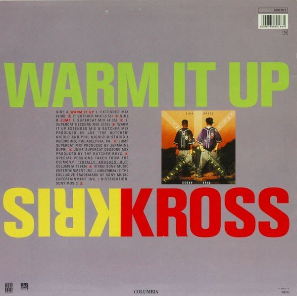Kris Kross : Warm It Up 12" (Käyt)