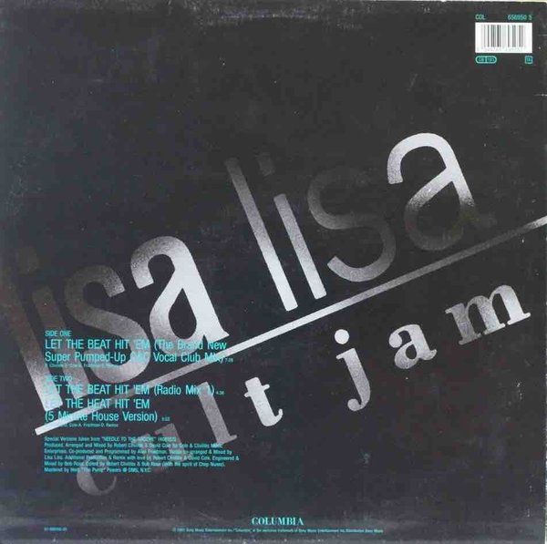 Lisa Lisa & Cult Jam : Let The Beat Hit 'Em 12" (Käyt. maxi)