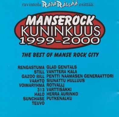 V/A : Manserock kuninkuus 1999-2000 CD (Käyt)