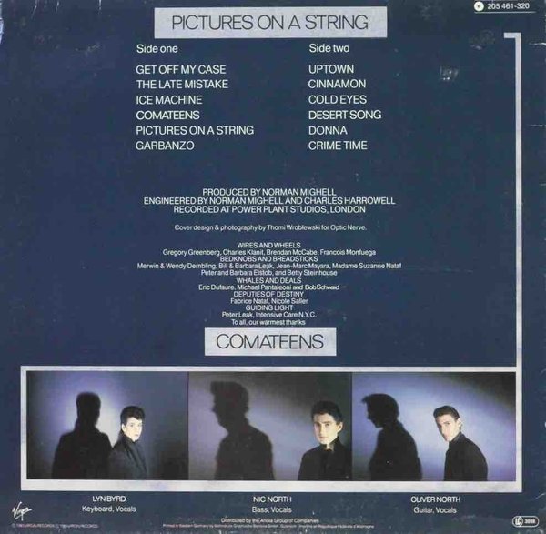 Comateens : Pictures On A String LP (Käyt)
