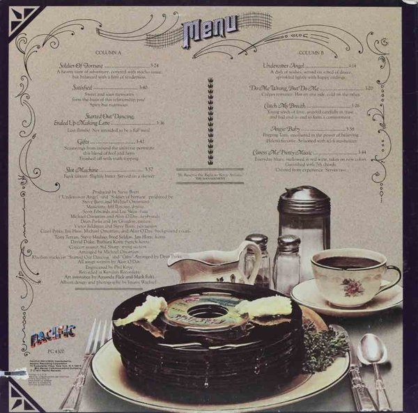 Alan O'Day : Appetizers LP (Käyt)