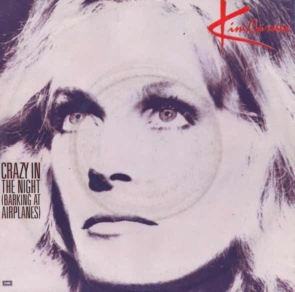 Kim Carnes : Crazy In The Night (Barking At Airplanes) 7" (Käyt)