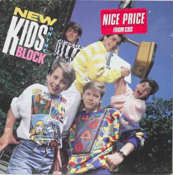 New Kids On The Block : New Kids On The Block LP (Käyt)