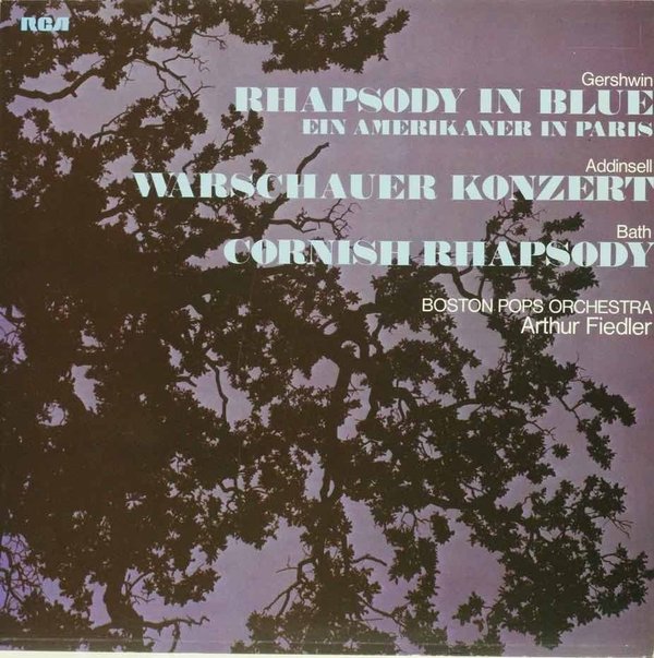Gershwin / Addinsell / Bath : Rhapsody In Blue / Warschauer Konzert  U.A. (Käyt LP)