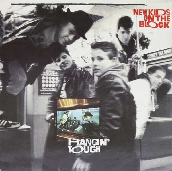 New Kids On The Block : Hangin' Tough LP (Käyt)