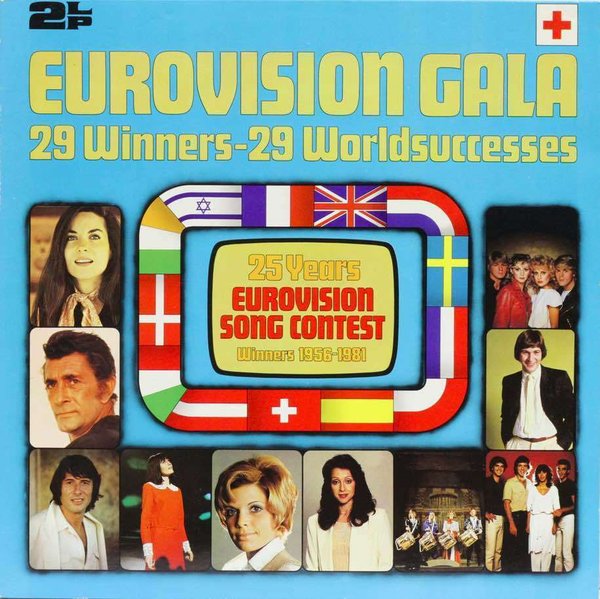 V/A : Eurovision Gala - 29 Winners - 29 Worldsuccesses 2LP (Käyt)