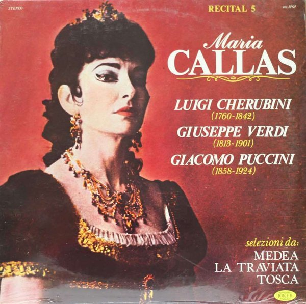 Maria Callas : Recital 5 (LP, Mint)