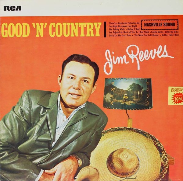 Jim Reeves : Good 'N' Country LP Käyt