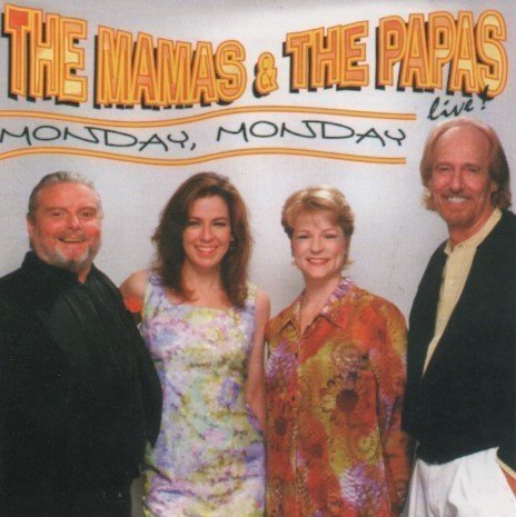 Mamas & The Papas : Monday, Monday Live! CD (Käyt)