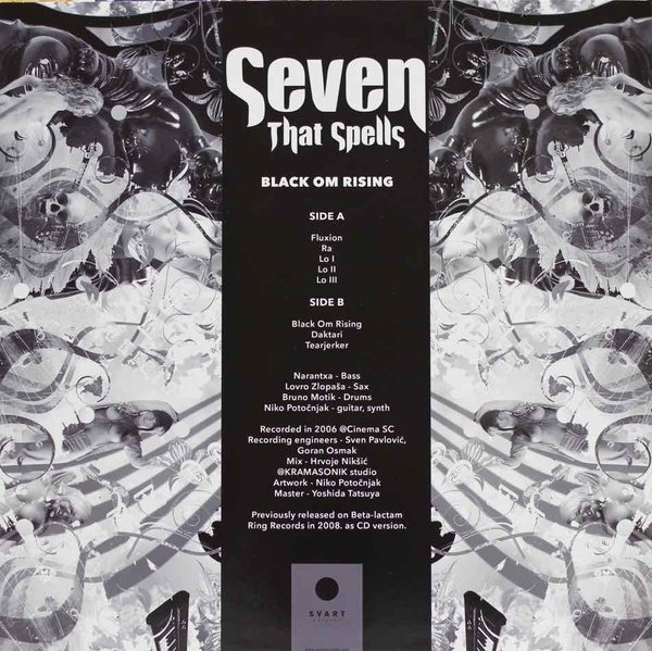 Seven That Spells : Black Om Rising LP (Käyt)