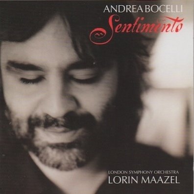 Andrea Bocelli : Sentimento CD (Mint)