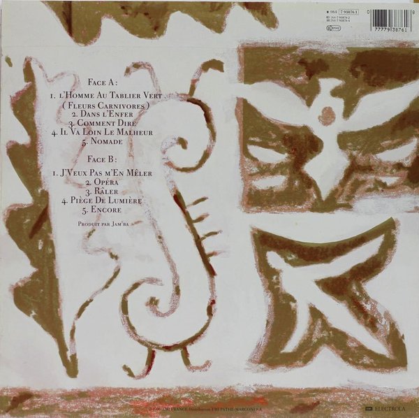 Guesch Patti & Encore : Nomades LP (Käyt)