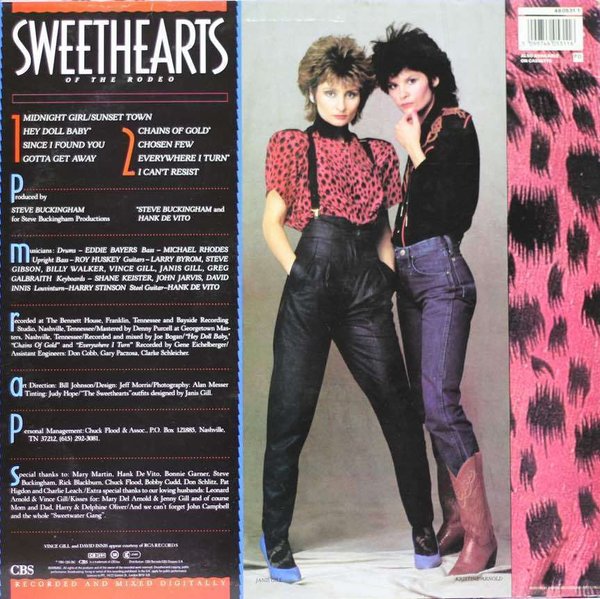 Sweethearts Of The Rodeo : Sweethearts Of The Rodeo LP (Käyt)