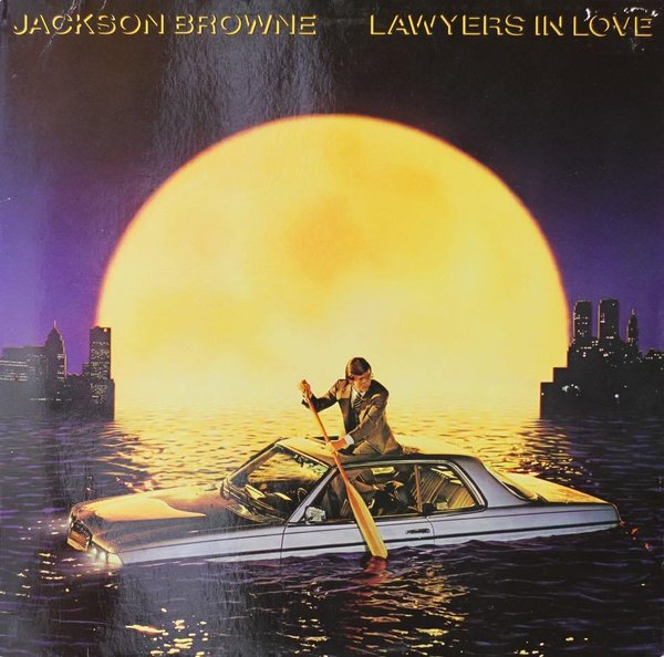 Jackson Browne : Lawyers in Love LP (Käyt)