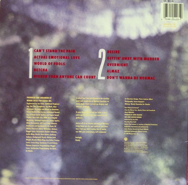 Randy Crawford : Abstract Emotions LP (Käyt)