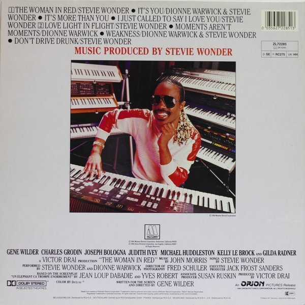 Stevie Wonder : The Woman In Red LP (Käyt)