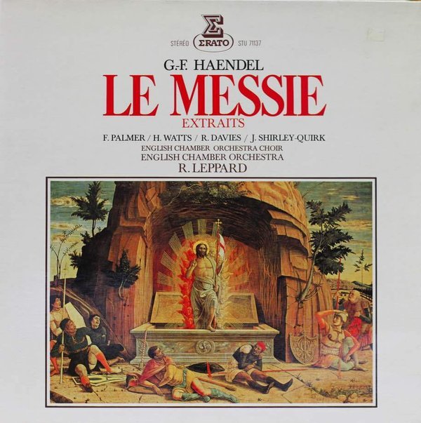 Haendel / R. Leppard : Le Messie - Extraits LP (Käyt)