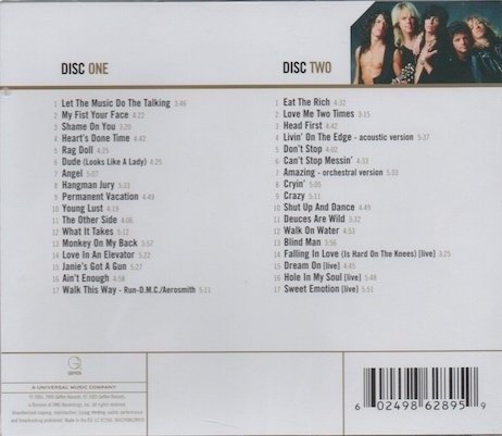 Aerosmith : Gold 2CD (Käyt)