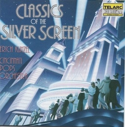 Erich Kunzel / Cincinnati Pops Orchestra : Classics of The Silver Screen CD (Käyt)