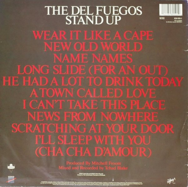 Del Fuegos : Stand Up LP (Käyt)
