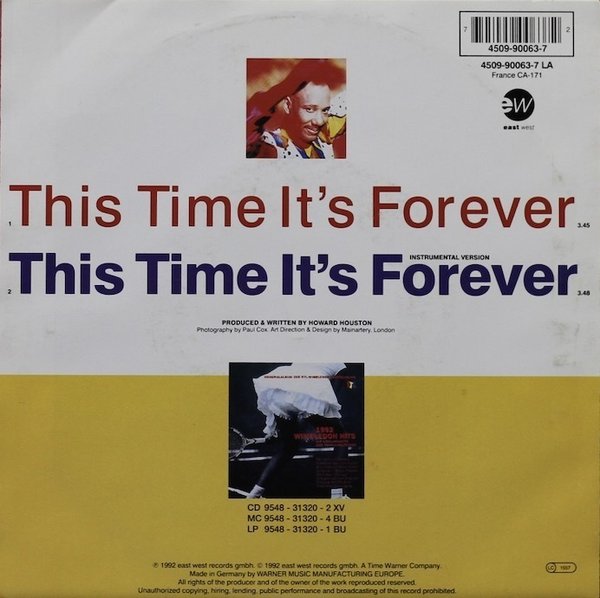 Errol Brown : This Time It's Forever 7" (Käyt)