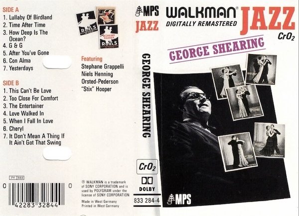 George Shearing : George Shearing MC (Käyt)