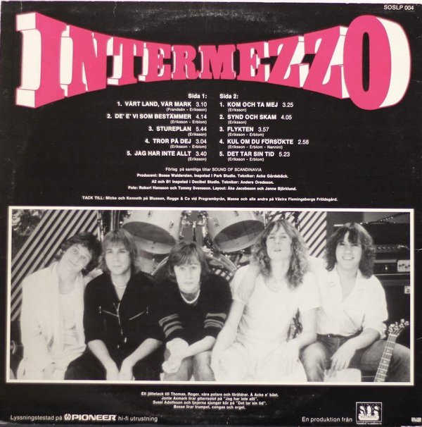 Intermezzo : Intermezzo LP (Käyt)