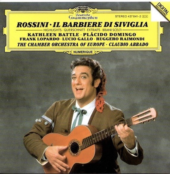Rossini / Claudio Abbado : Il Barbiere Di Siviglia - Highlights CD (Käyt)