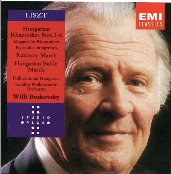 Liszt / Boskovsky : Hungarian Rhapsodies etc. CD (Käyt)